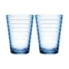 Best Pirce ❤️ IITTALA Aino Aalto Set of 2 Highball Aqua ✨