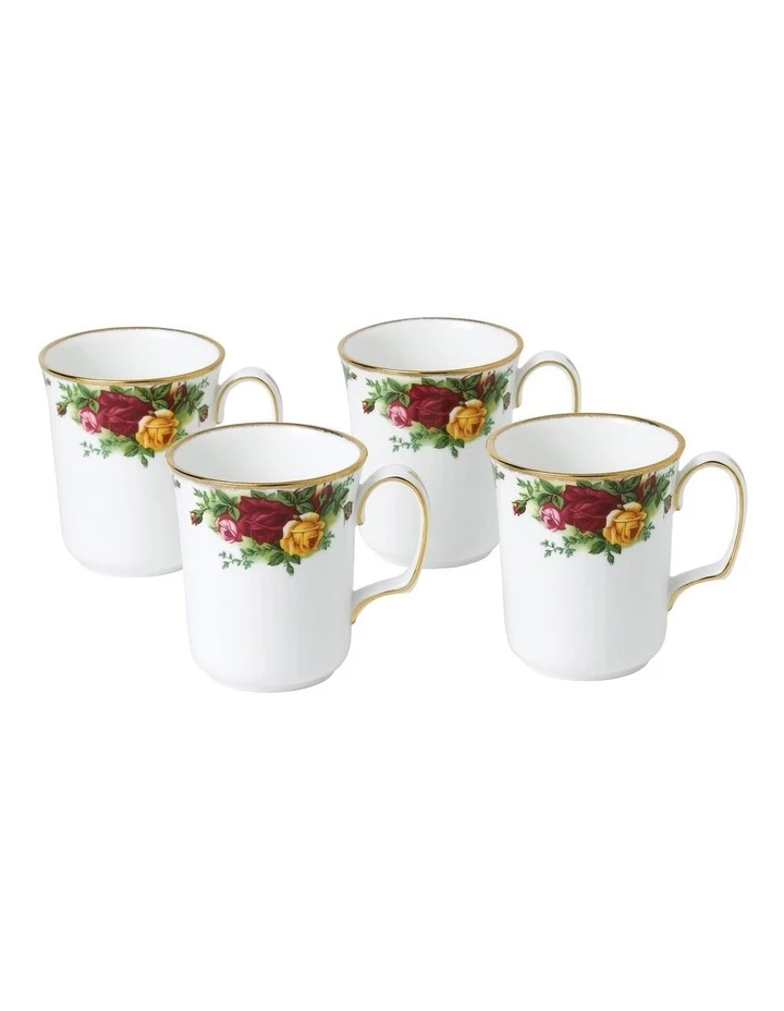 Buy ๐ฅ Royal Albert Old Country Roses Mug Set of 4 White ๐ 1 Buy ๐ฅ Royal Albert Old Country Roses Mug Set of 4 White ๐