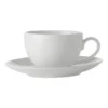 Best Pirce 🎉 Maxwell & Williams White Basics 100ml Coupe Demi Cup & Saucer 🔔