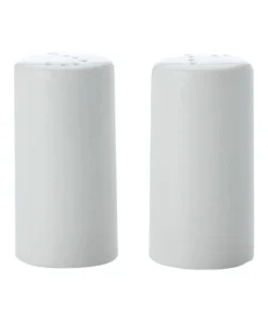 Outlet 👍 Maxwell & Williams Basics Cylindrical Salt & Pepper White ✔️