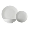 Cheap ⌛ Maxwell & Williams White Basics 12 Piece Tribeca Coupe Dinner Set White ⭐