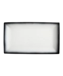 Cheap ❤️ Maxwell & Williams Caviar Granite 34.5x19.5cm Rectangle Platter Black 🎁