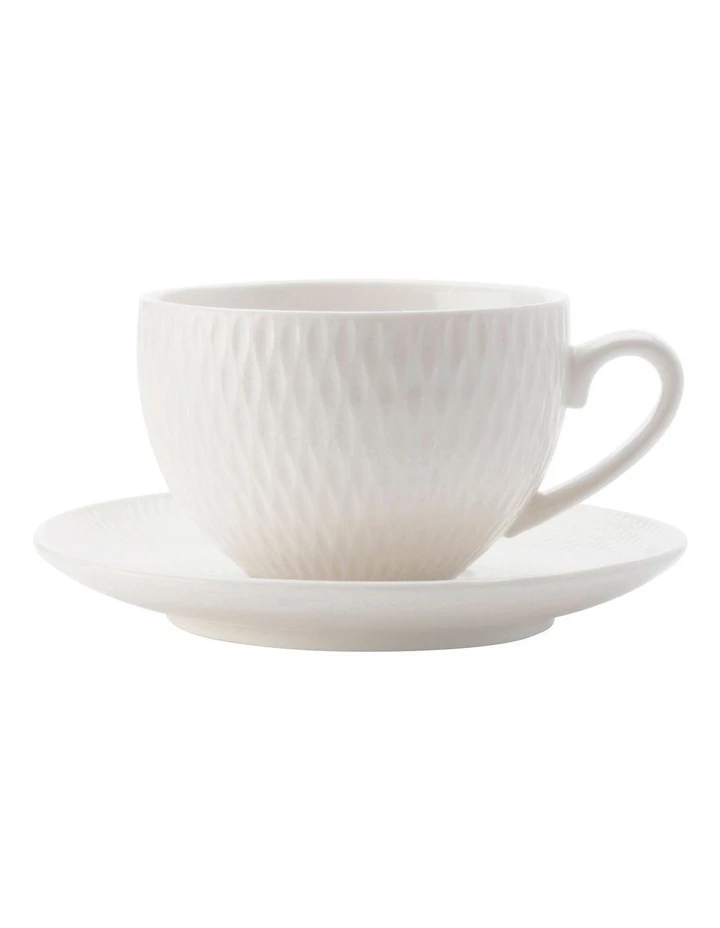 Discount β Maxwell & Williams White Basics Diamonds 90ml Demi Cup & Saucer π 1 Discount β Maxwell & Williams White Basics Diamonds 90ml Demi Cup & Saucer π