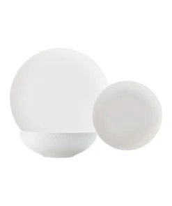 Buy ⭐ Maxwell & Williams White Basics Diamonds 12pc Gift Boxed Dinner Set 😉