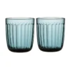 Brand new 🥰 IITTALA Raami Set of 2 Tumbler Set Sea Blue 🔥