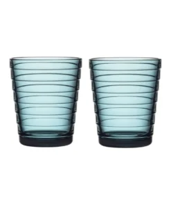 Best deal 🥰 IITTALA Aino Aalto Set of 2 Tumbler Sea Blue ⌛