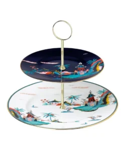 Best reviews of 🔥 Wedgwood Wonderlust 2 Tiered Cake Stand ✨