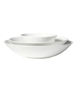 Wholesale ✨ Wedgwood Vera Wang Vera Perfect Set of 3 Nesting Bowl White 🤩