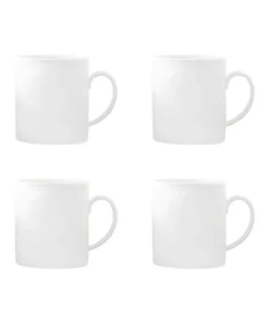 Hot Sale โญ Wedgwood Vera Wang Vera Perfect 440ml Set of 4 Mug White ๐