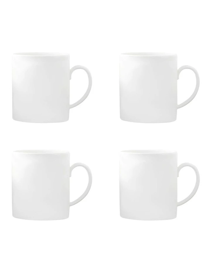 Hot Sale ⭐ Wedgwood Vera Wang Vera Perfect 440ml Set of 4 Mug White 🛒 1 Hot Sale ⭐ Wedgwood Vera Wang Vera Perfect 440ml Set of 4 Mug White 🛒