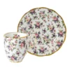 Best Sale 🤩 Royal Albert 100 Years English Chintz Mug & 20cm Plate Set 👏