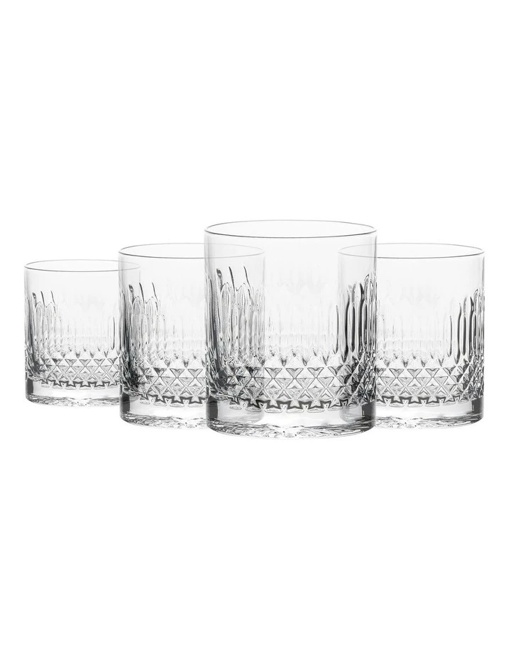 Best deal 👍 Luigi Bormioli Set of 4 380ml Diamante Double Old Fashioned Glass 👏 3 Best deal 👍 Luigi Bormioli Set of 4 380ml Diamante Double Old Fashioned Glass 👏 - Image 3