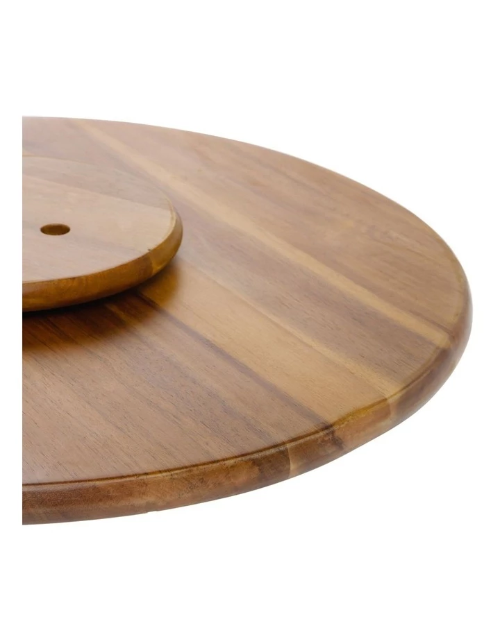 Brand new π Australian House & Garden Acacia Wood Lazy Susan 50cm 𧨠1 Brand new π Australian House & Garden Acacia Wood Lazy Susan 50cm π§¨
