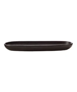 Buy 🎁 Maxwell & Williams Caviar 30x9cm Oblong Platter Black ⌛