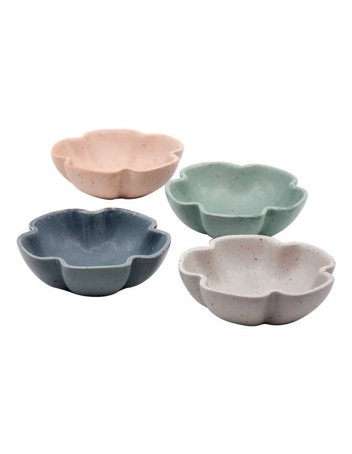Best Pirce π€© Salt&Pepper Ikana Blossom 10cm Set of 4 Dish π 1 Best Pirce π€© Salt&Pepper Ikana Blossom 10cm Set of 4 Dish π