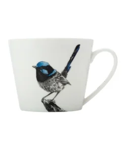 Outlet 😍 Maxwell & Williams Marini Ferlazzo Fairy-Wren 450ml Mug Gift Box White ✨