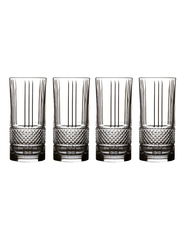 New π Maxwell & Williams Set of 4 315ml Verona Hi Ball Clear β€οΈ 1 New π Maxwell & Williams Set of 4 315ml Verona Hi Ball Clear β€οΈ