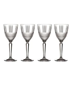 Best Pirce ⭐ Maxwell & Williams Verona Set of 4 180ml Wine Glass Gift Boxed 👏