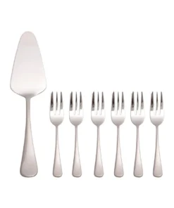 Brand new ⭐ Maxwell & Williams Madison 7pc Gift Boxed Cake Server & Fork Set 🎁