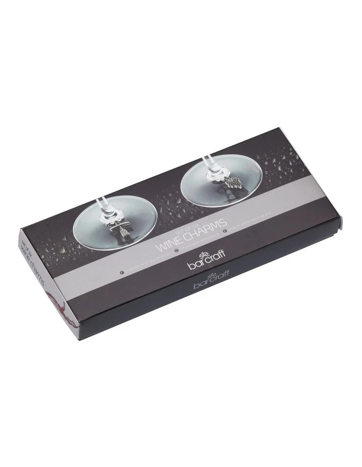 Brand new π BarCraft 6 Piece Set Wine Charms βοΈ 2 Brand new π BarCraft 6 Piece Set Wine Charms βοΈ - Image 2