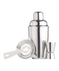 Best Pirce ✔️ BarCraft 3Piece Stainlees Steel Gift Boxed Cocktail Kit ⭐