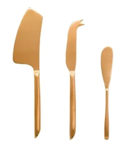 Hot Sale ⭐ Vue 3pce Cheese Knife Set - Gold ❤️
