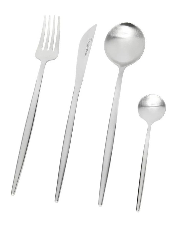 Brand new π Stanley Rogers Piper Satin 16 Piece Cutlery Set 𧨠2 Brand new π Stanley Rogers Piper Satin 16 Piece Cutlery Set 𧨠- Image 2