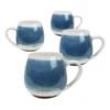 Brand new 🔔 Robert Gordon Hug Me Mugs Set of 4 Light Blue Mediterranean ⭐