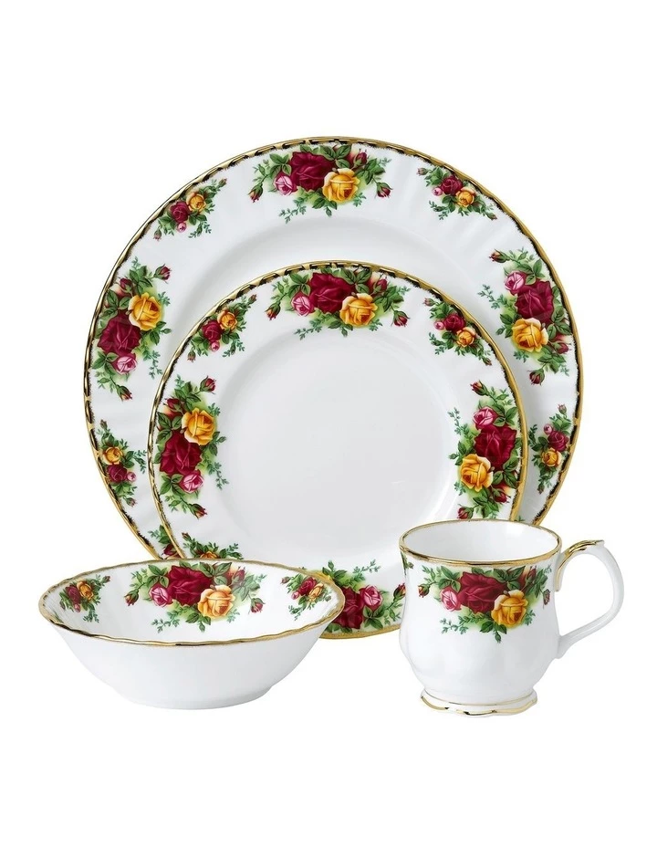 Top 10 ❤️ Royal Albert Old Country Roses 4pc Set Multi ⌛ 1 Top 10 ❤️ Royal Albert Old Country Roses 4pc Set Multi ⌛