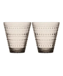 Best Pirce ๐ IITTALA Kastehelmi Set of 2 Tumbler Linen โ