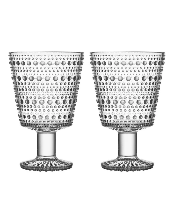 Cheap βοΈ IITTALA Kastehelmi Set of 2 Universal Glass Clear π 1 Cheap βοΈ IITTALA Kastehelmi Set of 2 Universal Glass Clear π