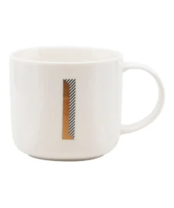 Flash Sale 🧨 Salt&Pepper Alpha Mug 400ml - Letter I ⌛