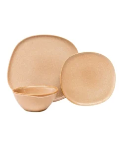 Coupon 🧨 Salt&Pepper Arch 12 Piece Dinner Set Natural 😀