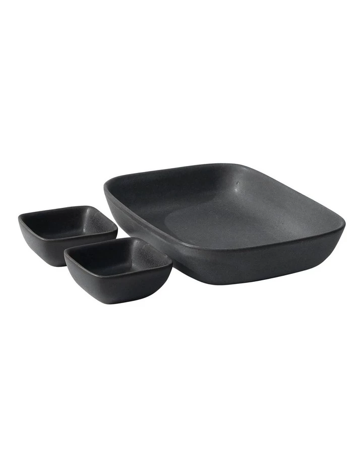 Wholesale π Salt&Pepper Major 3 Piece Serving Set Black βοΈ 1 Wholesale π Salt&Pepper Major 3 Piece Serving Set Black βοΈ