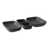 Best reviews of 😀 Salt&Pepper Major 4 Piece Serving Set Black 🤩