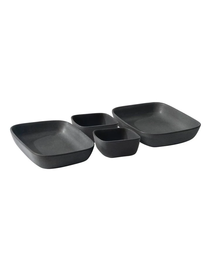 Best reviews of 😀 Salt&Pepper Major 4 Piece Serving Set Black 🤩 1 Best reviews of 😀 Salt&Pepper Major 4 Piece Serving Set Black 🤩