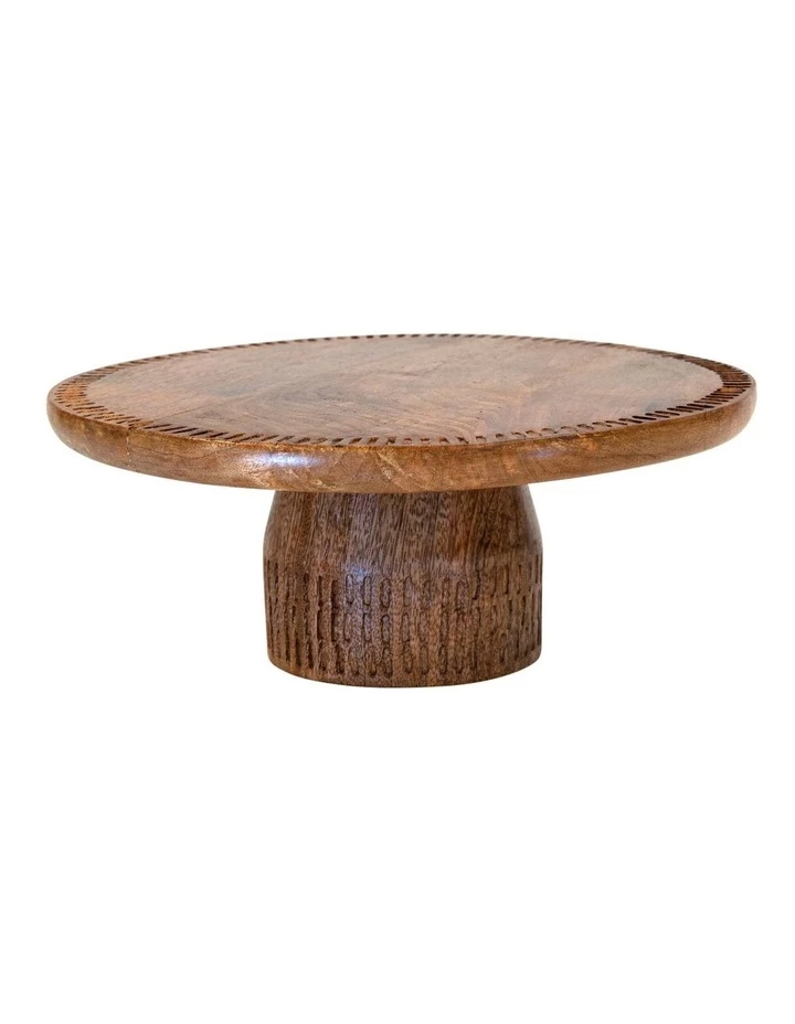 Budget π Salt&Pepper Vault 30x11cm Cake Stand Natural β¨ 2 Budget π Salt&Pepper Vault 30x11cm Cake Stand Natural β¨ - Image 2