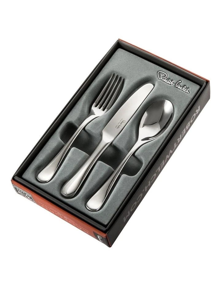 New π Robert Welch Radford Child 3 Piece Cutlery Set Silver π 3 New π Robert Welch Radford Child 3 Piece Cutlery Set Silver π - Image 3