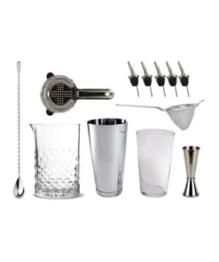 Wholesale 🎁 Cocktail Kit Bartender's Bar Kit with Boston Shaker and Glass 😍