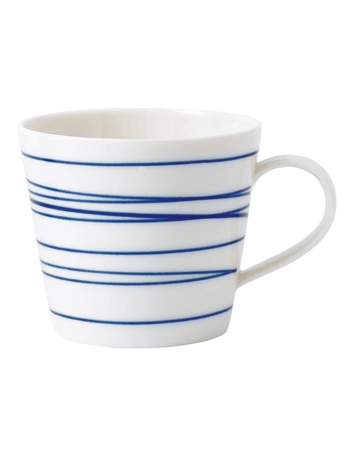 Top 10 👍 Royal Doulton Pacific Lines Mug Blue/White ✨ 1 Top 10 👍 Royal Doulton Pacific Lines Mug Blue/White ✨