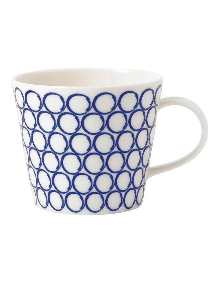 Budget π₯ Royal Doulton Pacific Circle Mug Blue/White π₯° 1 Budget π₯ Royal Doulton Pacific Circle Mug Blue/White π₯°