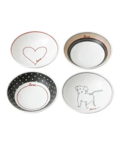 Hot Sale โญ Royal Doulton Ellen DeGeneres Signature Accents 14cm Set of 4 Bowls โ