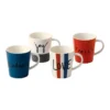 Best deal ⌛ Royal Doulton Ellen DeGeneres Joy Accent 450ml Set of 4 Mugs Multicolour ✨
