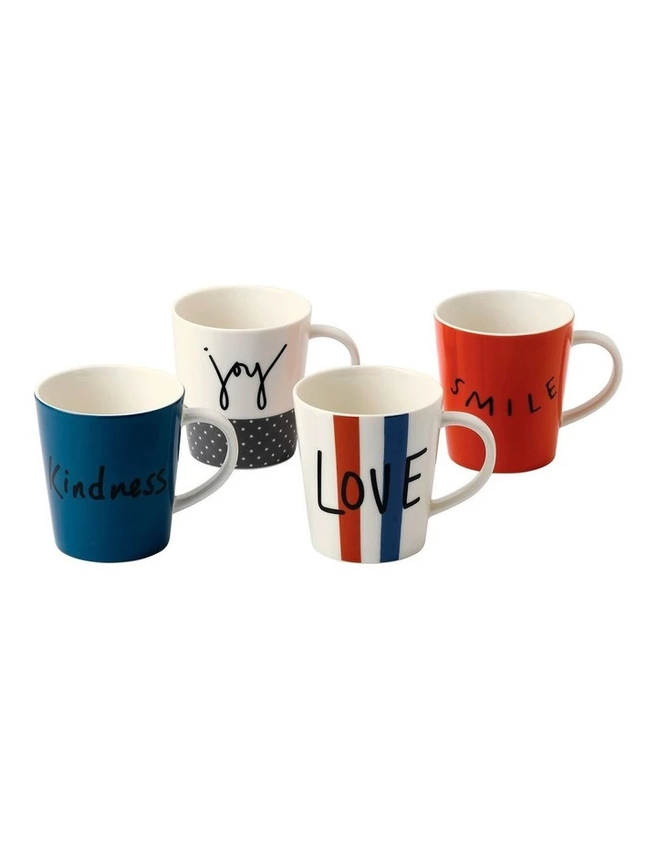 Best deal ⌛ Royal Doulton Ellen DeGeneres Joy Accent 450ml Set of 4 Mugs Multicolour ✨ 1 Best deal ⌛ Royal Doulton Ellen DeGeneres Joy Accent 450ml Set of 4 Mugs Multicolour ✨