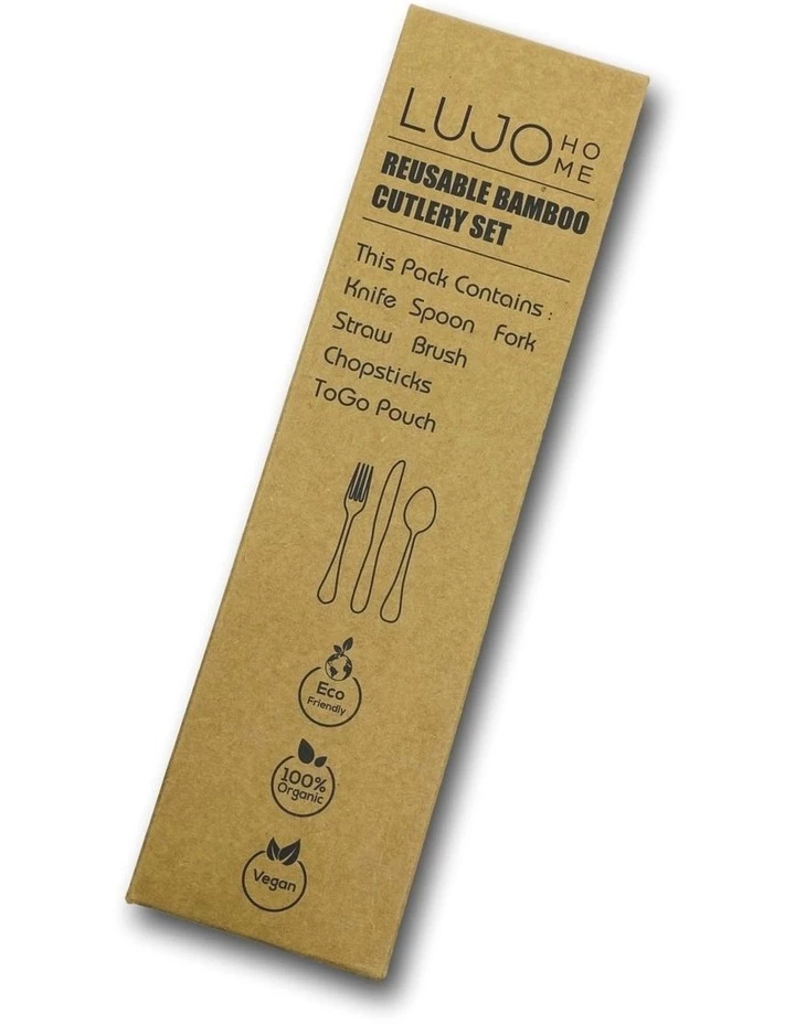 Outlet ๐ฅ Lujo Home Bamboo Cutlery ๐ 5 Outlet ๐ฅ Lujo Home Bamboo Cutlery ๐ - Image 5