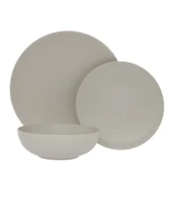 Best deal ✨ Vue Desert Bloom 12pc Dinner Set Grey ✔️ -Dining Sales Store 773275420 1 720x928