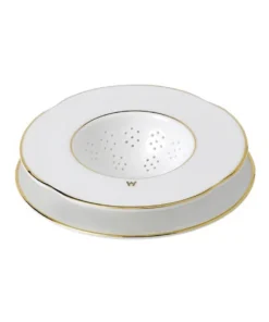 Buy ✨ Wedgwood Tea Strainer and Tray White 🌟