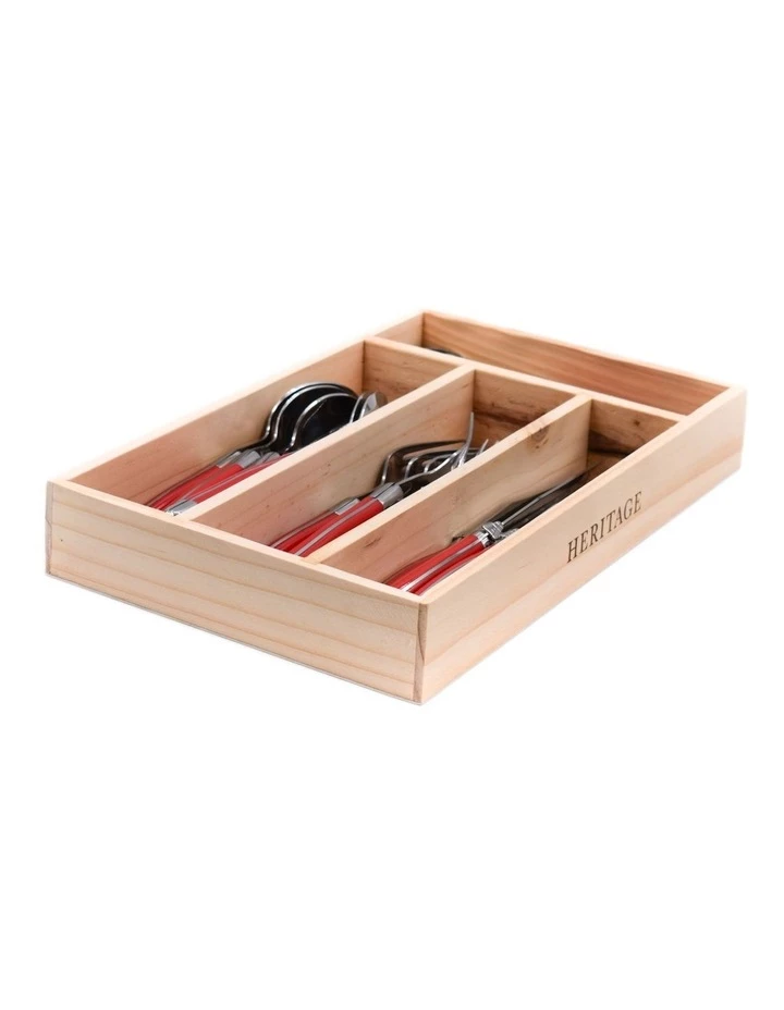 Flash Sale ❤️ Heritage Laguiole Sophistique 24pc Cutlery Set Red ✔️ 1 Flash Sale ❤️ Heritage Laguiole Sophistique 24pc Cutlery Set Red ✔️