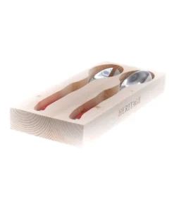 Best reviews of 👏 Heritage Laguiole Sophistique 2pce Salad Server Set - Red ⭐