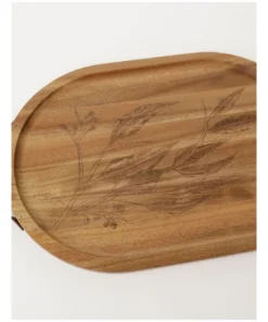 Cheap ⭐ Australian House & Garden Acacia Gum Leaf Serving Tray With Leather Handles 40x27.5cm ✨ 5 Cheap ⭐ Australian House & Garden Acacia Gum Leaf Serving Tray With Leather Handles 40x27.5cm ✨ -Dining Sales Store 778951810 3 720x928